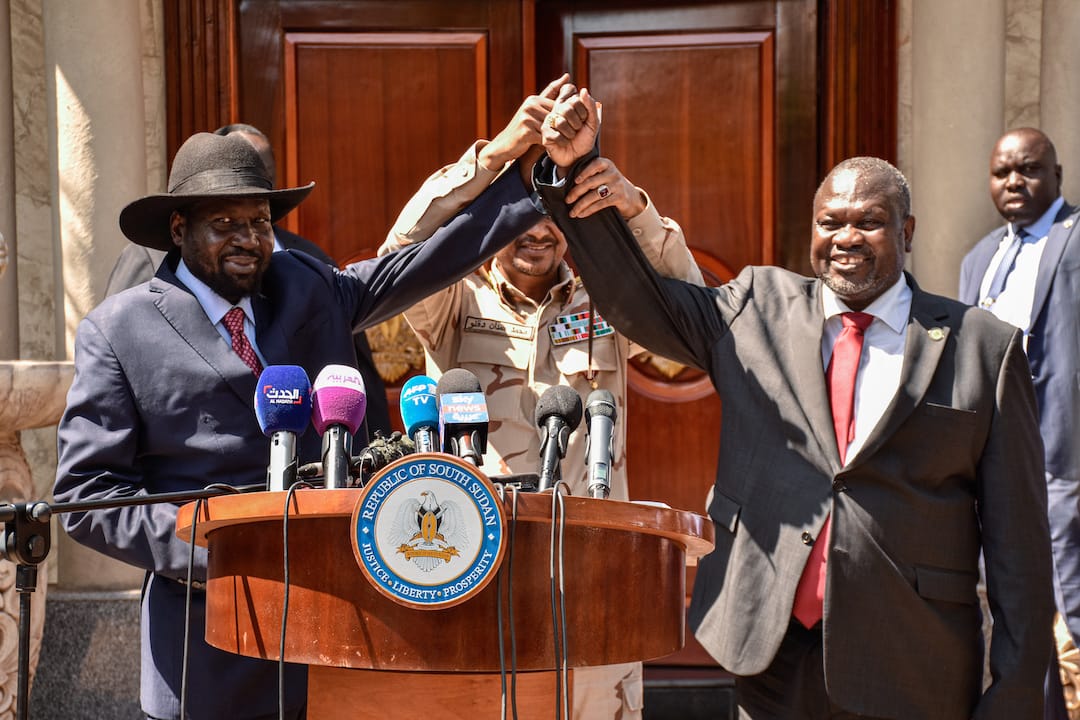South-Sudan Leaders