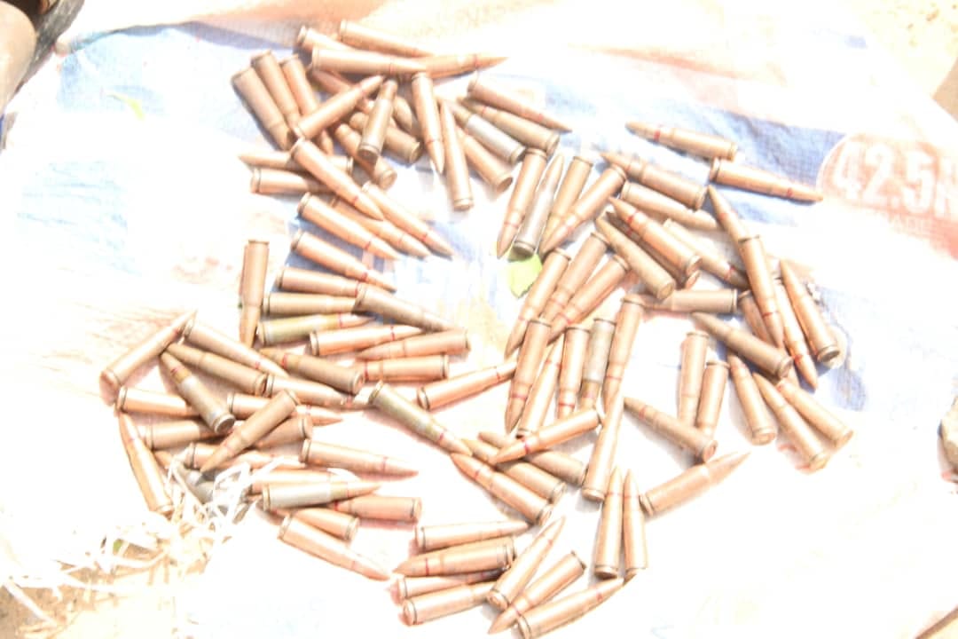 Rounds of live ammunition